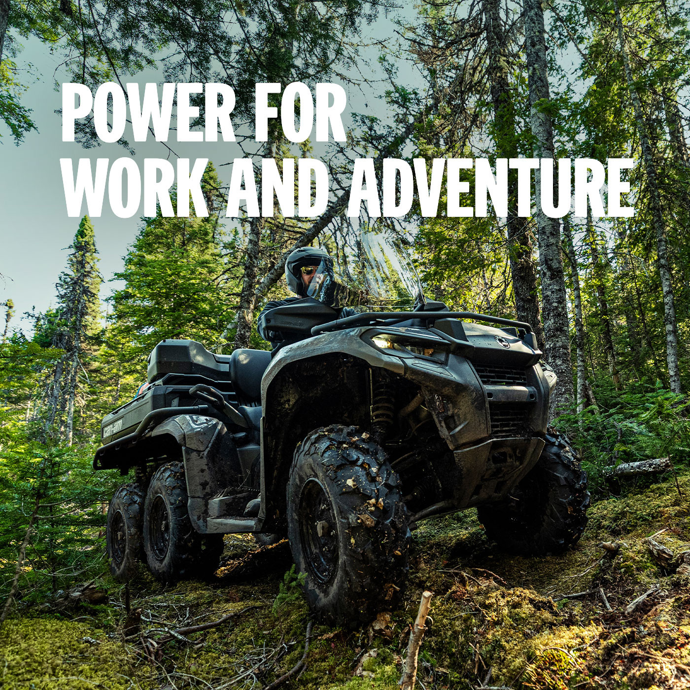 Outlander Max 6X6 <br>Backcountry 1000R
